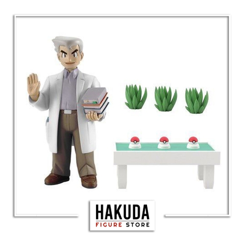 Mô hình P-Bandai Pokemon Scale World 1/20 Professor Oak Set (Kanto Region) - Chính hãng Bandai Nhật Bản