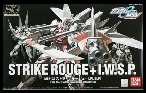 Mô hình HG Seed MSV 01 1/144 Strike Rouge IWSP - Chính hãng Bandai Nhật Bản