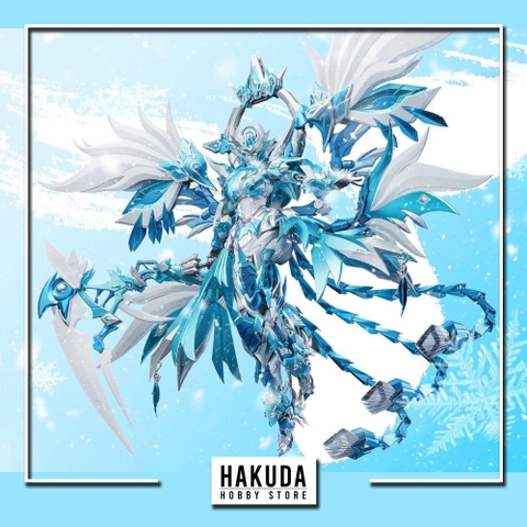 Mô hình Metal Build CD 03B Chu Tước Băng Rosefinch Zhuque Ice Blue Color (Tặng Bonus) - Mô hình chính hãng Cangdao
