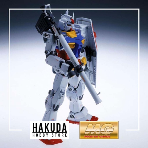 Mô hình MG 1/100 RX 78 2 Gundam Ver. Ka - Chính hãng Bandai Nhật Bản