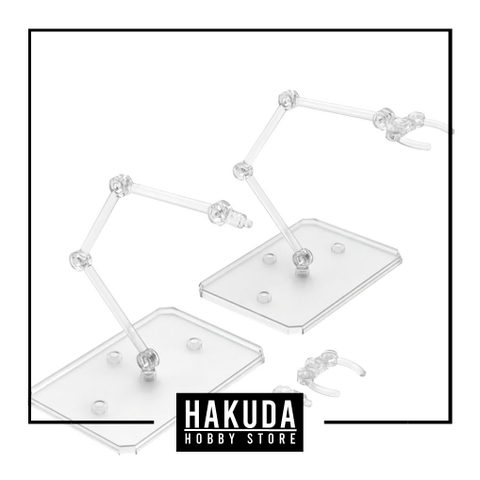 Action Base 6 (Clear Color) - Giá trưng bày mô hình HG/RG - Chính hãng Bandai Nhật Bản