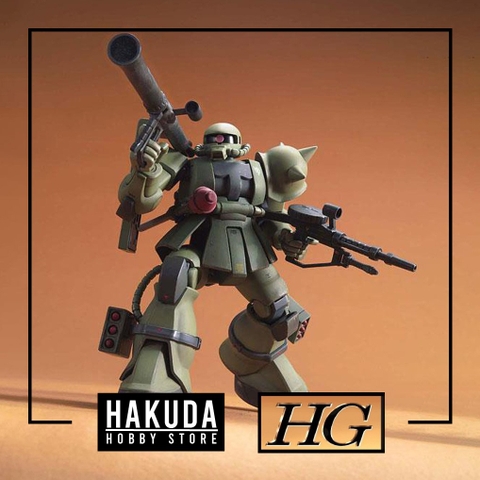 Mô hình HGUC 1/144 HG Zaku Ground Attack Set - Chính hãng Bandai Nhật Bản