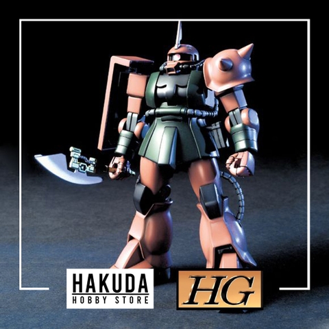 Mô hình HGUC 034 1/144 HG Garma's Zaku - Chính hãng Bandai Nhật Bản