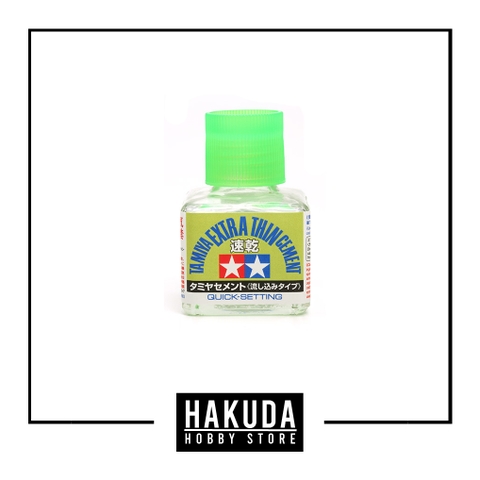 [TAMIYA] Keo dán Extra Thin Cement Quick Setting- 40ml