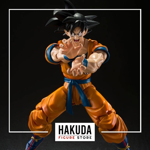 Mô hình S.H.Figuarts 1/12 SHF Son Goku Super Hero - Chính hãng Bandai Nhật Bản