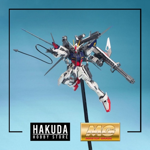 Mô hình MG 1/100 Lukas's Strike E + IWSP - Chính hãng Bandai Nhật Bản