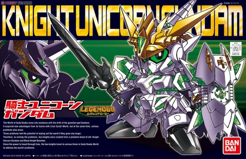 Mô hình SDBB 385 SD Knight Unicorn Gundam - Chính hãng Bandai Nhật Bản