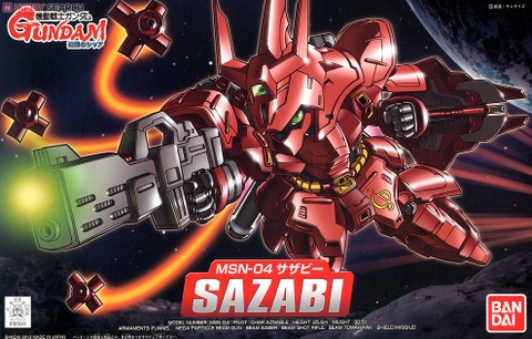 Mô hình SDBB 382 Sazabi - Chính hãng Bandai Nhật Bản