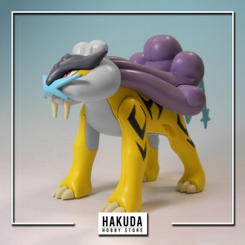 Mô hình Pokemon Plamo Collection 10 Raikou (Select Series) - Chính hãng Bandai Nhật Bản