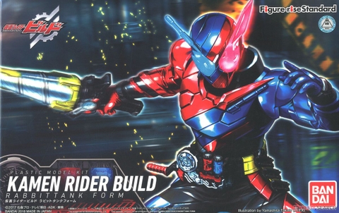 Mô hình Figure-rise Standard Masked Rider Kamen Rider Build (Rabbit Tank Form) - Chính hãng Bandai Nhật Bản