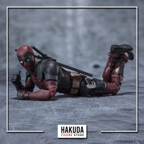 Mô hình S.H.Figuarts 1/12 SHF Marvel Deadpool 2.0 - Chính hãng Bandai Nhật Bản