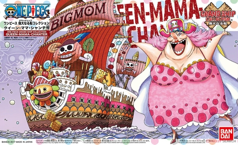 Mô hình tàu One Piece (15cm) - Queen Mama Chanter (Bigmom) - Chính hãng Bandai Nhật Bản