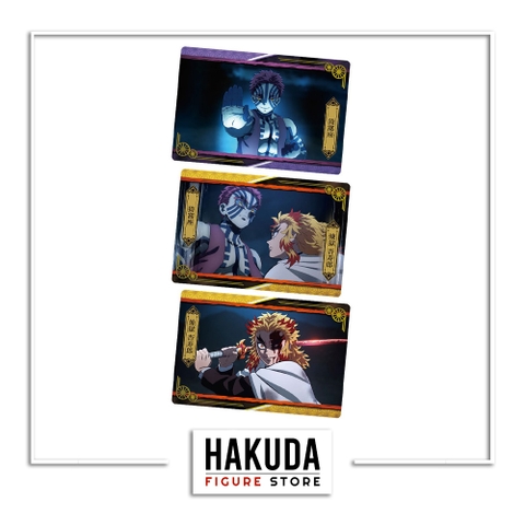 Bánh Xốp Gacha Thẻ Bài Kimetsu no Yaiba Wafer 4 - Chính hãng Bandai Nhật Bản