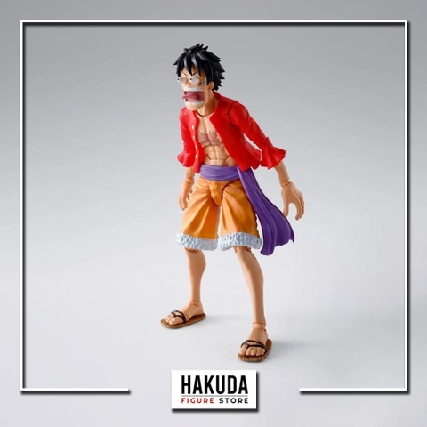 Mô hình S.H.Figuarts 1/12 SHF One Piece Luffy (Onigashima Ver.) - Chính hãng Bandai Nhật Bản