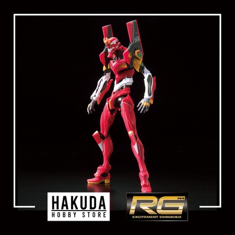 Mô hình RG 1/144 Evangelion 02 Eva 02 - Chính hãng Bandai Nhật Bản
