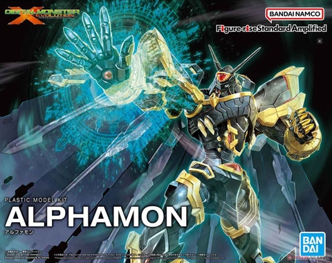 Mô hình Figure-rise Standard Amplified Alphamon - Chính hãng Bandai Nhật Bản
