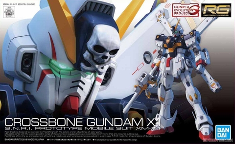 Mô hình RG 31 1/144 Crossbone Gundam X1 - Chính hãng Bandai Nhật Bản