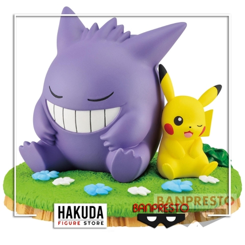 Mô hình Pokemon Pikachu & Gengar - Chính hãng Banpresto Nhật Bản