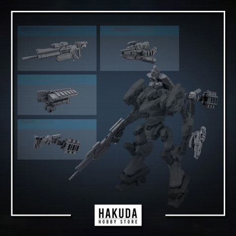 Mô hình 30MM Option Parts Set Armored Core VI Fires Of Rubicon Set 05 - Chính hãng Bandai Nhật bản