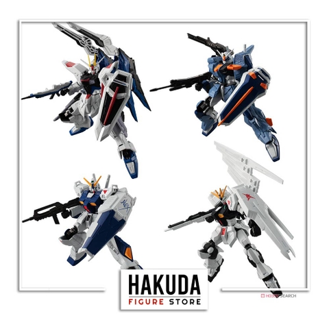 Mô hình Mobile Suit Gundam G-FRAME FA 01 SET - Chính hãng Bandai Nhật Bản