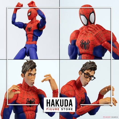 Mô hình SVAction 1/12 Spider Man Peter B. Parker (Into The Spiderverse) - Chính hãng Sentinel