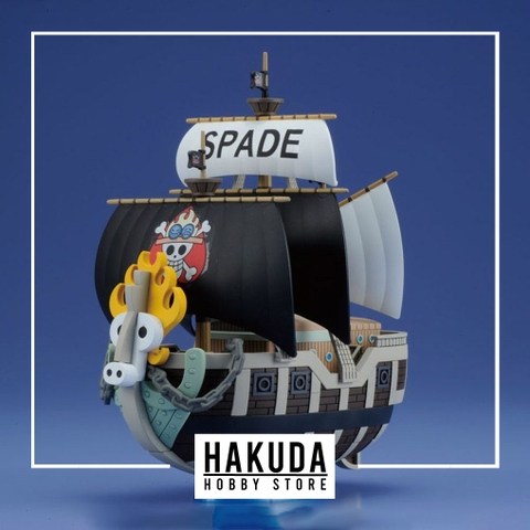 Mô hình tàu One Piece (15cm) - Spade Pirates Ship (Portgas D. Ace) - Mô hình chính hãng Bandai Nhật Bản
