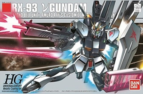 Mô hình HGUC 1/144 HG Nu Gundam Metallic  Ver - Chính hãng Bandai Nhật Bản