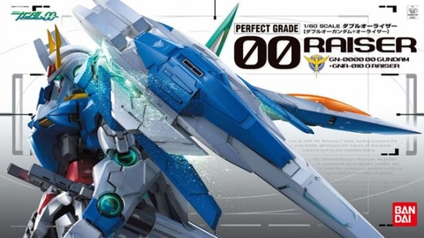 Mô hình PG 1/60 00 Raiser Gundam - Chính hãng Bandai Nhật Bản