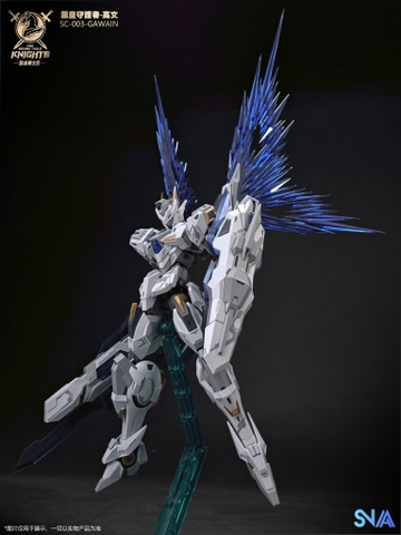 Mô hình RG/BE 1/144 Gods Guardian Gawain Ver. KK (The Round Table Knights) (Decal nước, Part Clear) - Chính hãng SNAA