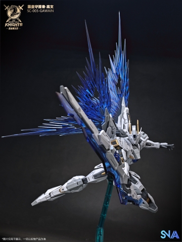Mô hình RG/BE 1/144 Gods Guardian Gawain Ver. KK (The Round Table Knights) (Decal nước, Part Clear) - Chính hãng SNAA