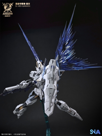 Mô hình RG/BE 1/144 Gods Guardian Gawain Ver. KK (The Round Table Knights) (Decal nước, Part Clear) - Chính hãng SNAA