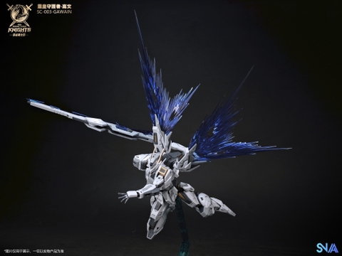 Mô hình RG/BE 1/144 Gods Guardian Gawain Ver. KK (The Round Table Knights) (Decal nước, Part Clear) - Chính hãng SNAA