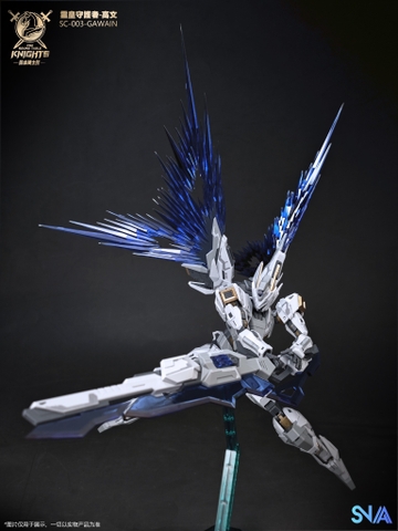 Mô hình RG/BE 1/144 Gods Guardian Gawain Ver. KK (The Round Table Knights) (Decal nước, Part Clear) - Chính hãng SNAA