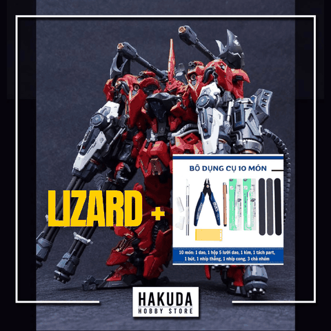 Mô hình 1/100 MG Lizard (Kèm Base Và Decal Nước) - Mô hình chính hãng INERA+