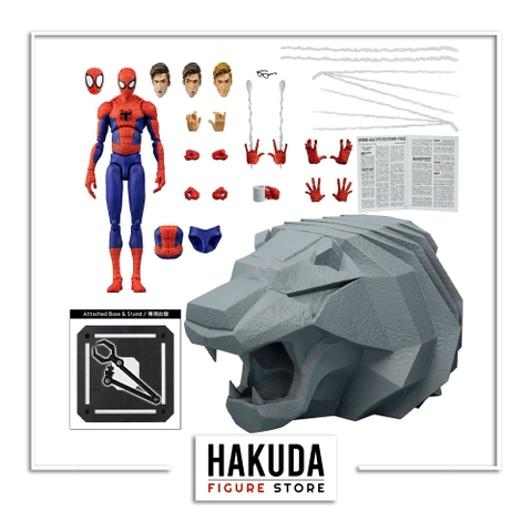 Mô hình SVAction 1/12 Spider Man Peter B. Parker (Into The Spiderverse DX Set) - Chính hãng Sentinel
