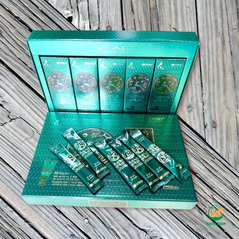 Nước Hắc sâm  - nhung hươu KGS (10ml x 30 gói)