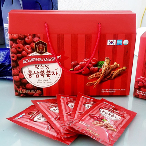 Nước Hồng Sâm Phúc Bồn Tử  Nonghyup (70ml x 20 gói)