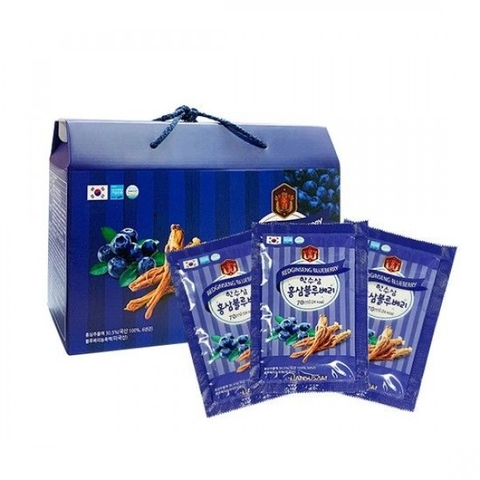 Nước Hồng Sâm Vệt Quất Nonghyup (70ml x 20 gói)