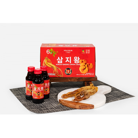 Nước hồng sâm linh chi KGS (100ml x 10 chai)