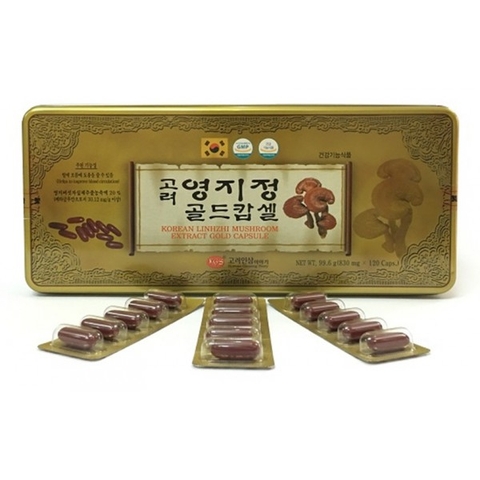 Viên linh chi hộp thiếC 99.6g (830mg x120viên)