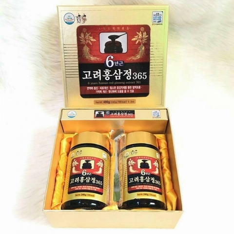 Cao Hồng Sâm 365 240g x 2 lọ