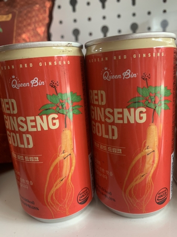Nước Tăng Lực Red Ginseng gold lẻ (Thùng 175ml x 30 lon)