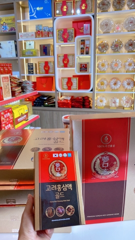 NƯỚC HỒNG SÂM LINH CHI TÁO 30 gói x 70ml - RED GINSENG LINGZHI