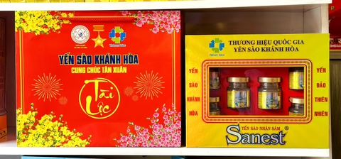 YẾN QUÀ 6 SANEST NHÂN SÂM (thùng 5 hộp)