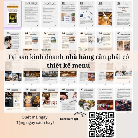 TẠI SAO KINH DOANH NHÀ HÀNG CẦN PHẢI CÓ THIẾT KẾ MENU
