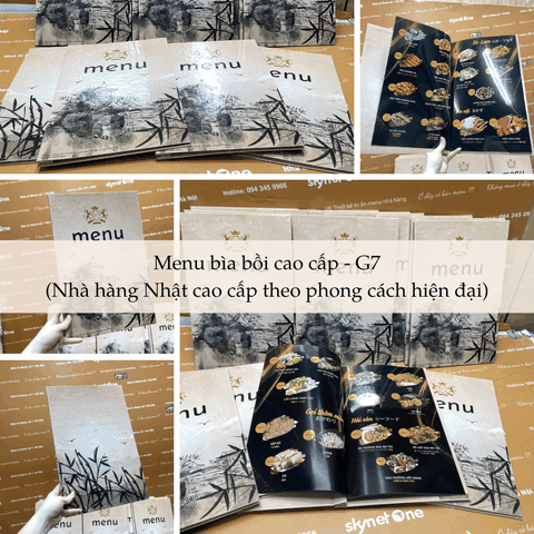 Bí mật thiết kế in ấn menu đẹp - cực nhanh - tăng doanh số nhanh chóng