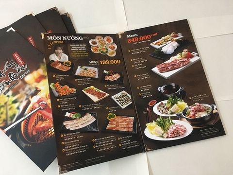KINH NGHIỆM LÀM MENU CHO NHÀ HÀNG CỦA BẠN