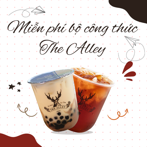 Tặng Miễn Phí Bộ Công Thức Pha Chế Đồ Uống The Alley – Bí Quyết Đẳng Cấp Cho Quán Cà Phê Của Bạn!