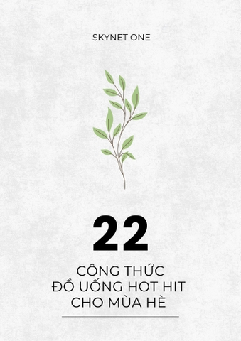 Tặng MIỄN PHÍ 22 Công thức đồ uống siêu 