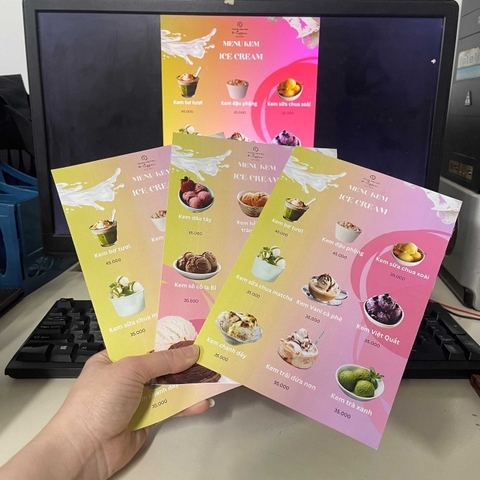 Menu mica
